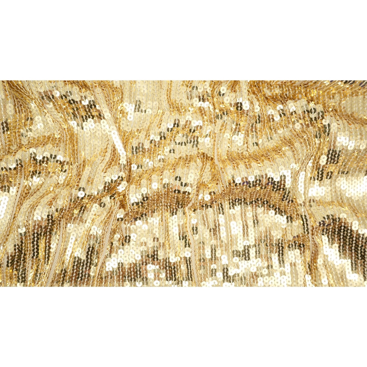 Sequin Fringe Stretch Mesh Fabric
