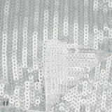 Sequin Fringe Stretch Mesh Fabric