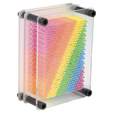Rainbow Pin Art Toy 5" x 3.75"