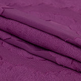 Carolina Herrera Amethyst Floral Burnout Jacquard