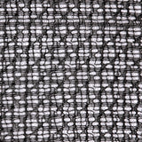 Black Abstract Delicate Silk Lace