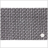 Black Abstract Delicate Silk Lace