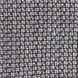 Black Abstract Delicate Silk Lace