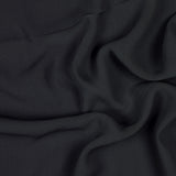 Calvin Klein Gray High-Twist Silk Georgette