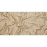 Cream Stiff Silk Satin with Metal Threads