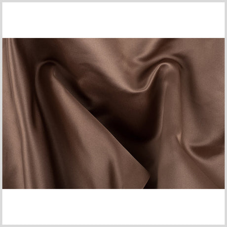 Hot Chocolate Double Faced Duchesse Satin