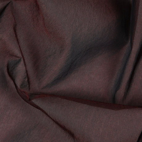 Brick/Black Solid Organza