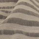 Jet Stream Striped Sheer Silk Woven