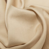 Warm Beige Silk and Wool Woven