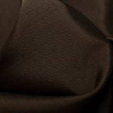 Chocolate Silk and Wool Woven