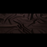 Chocolate Silk and Wool Woven