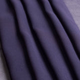 Purple Solid Silk Chiffon
