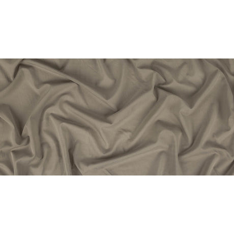 Gray Stretch Silk Chiffon