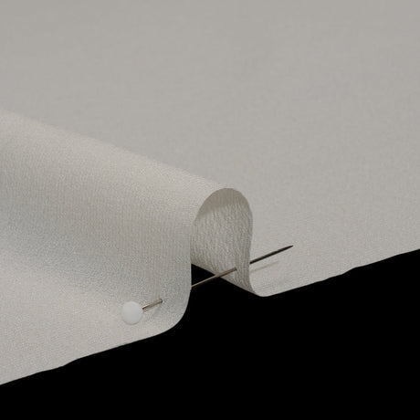 Stretch Silk Chiffon - Ivory - Deadstock