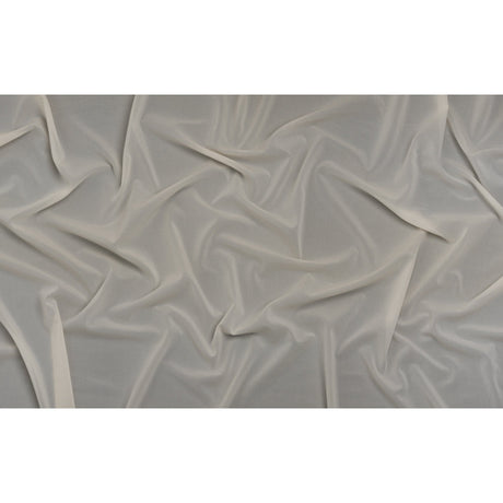 Stretch Silk Chiffon - Ivory - Deadstock