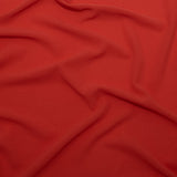 Scarlet Ibis Stretch Silk Georgette