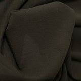 Kombu Green Stretch Silk Chiffon