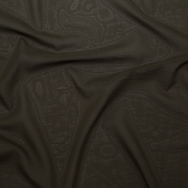 Kombu Green Stretch Silk Chiffon