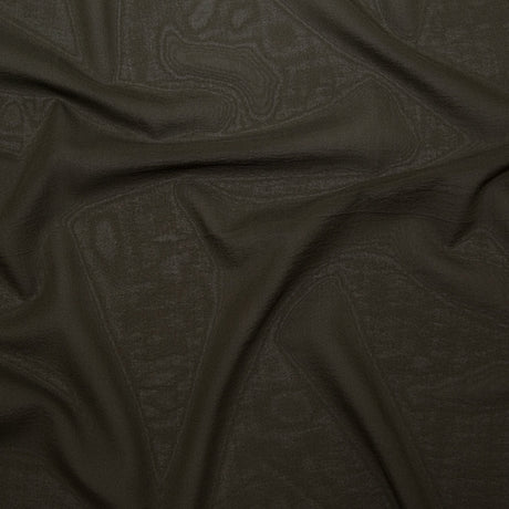 Kombu Green Stretch Silk Chiffon