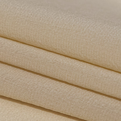 Creme Brulee Stretch Silk Chiffon