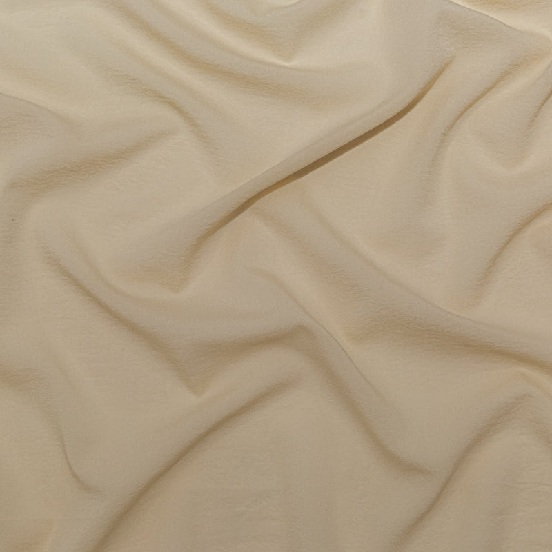 Creme Brulee Stretch Silk Chiffon