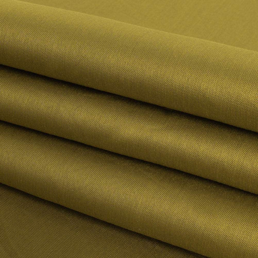 Chartreuse Luminous Silk and Rayon Woven