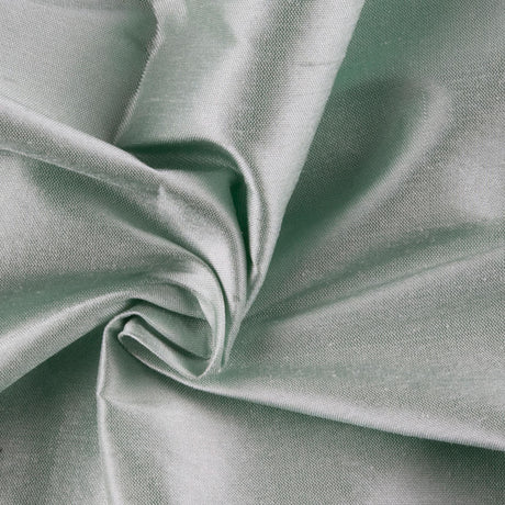 Silk Shantung - Dark Mint - Shantung Collection