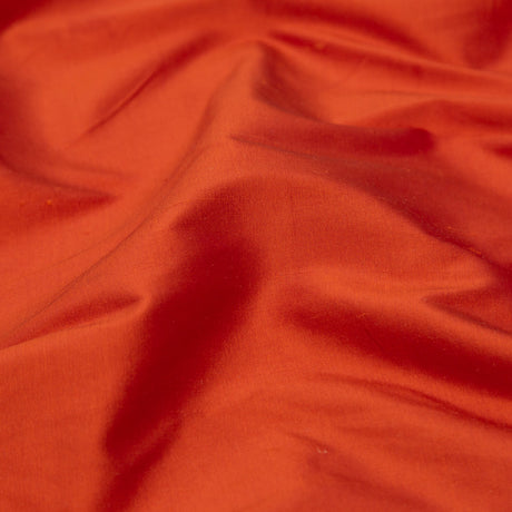 Silk Shantung - Tigerlily - Shantung Collection
