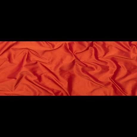Silk Shantung - Tigerlily - Shantung Collection