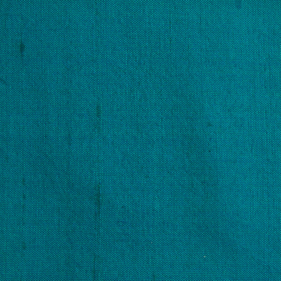 Silk Shantung - Iridescent Blue and Green - Shantung Collection