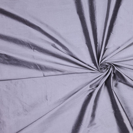 Silk Shantung - Iridescent Heather Gray - Shantung Collection