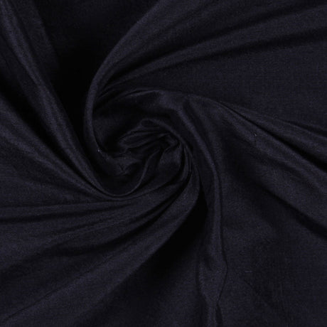 Silk Shantung - Black - Shantung Collection