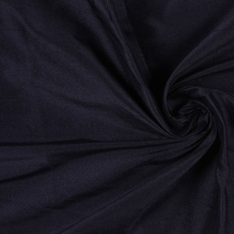 Silk Shantung - Black - Shantung Collection