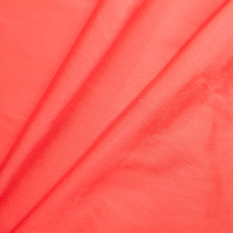 Silk Shantung - Fiery Red - Shantung Collection