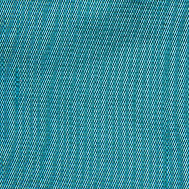 Silk Shantung - Iridescent Turquoise and Black - Shantung Collection