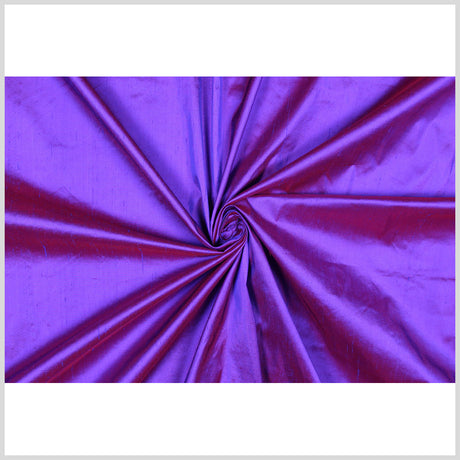 Silk Shantung - Iridescent Medium Purple - Shantung Collection