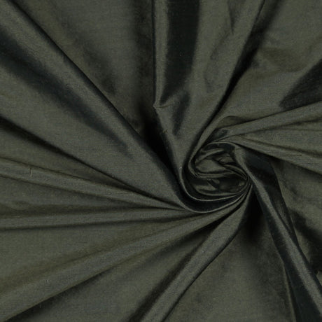 Silk Shantung - Dark Grass Green - Shantung Collection