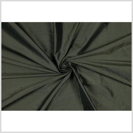 Silk Shantung - Dark Grass Green - Shantung Collection