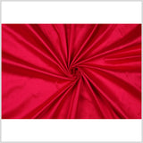 Silk Shantung - Cranberry Red - Shantung Collection