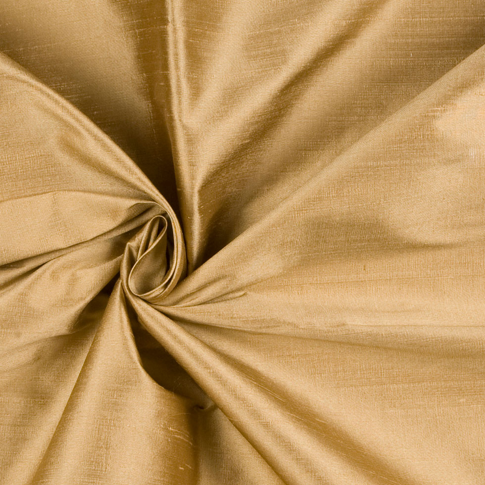Silk Shantung - Victorian Gold - Shantung Collection