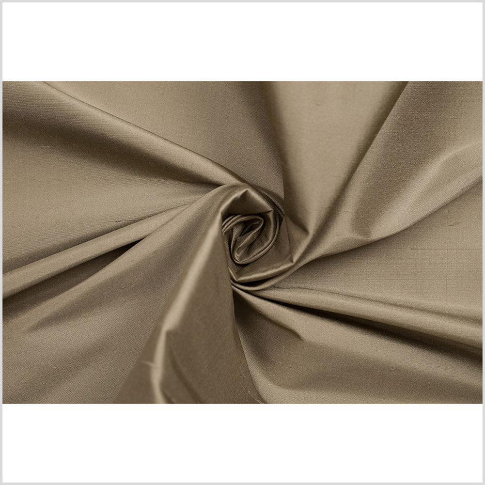 Silk Shantung - Antique Bronze - Shantung Collection