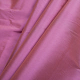 Silk Shantung - Iridescent Rose Pink and Peach - Shantung Collection