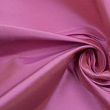Silk Shantung - Iridescent Rose Pink and Peach - Shantung Collection