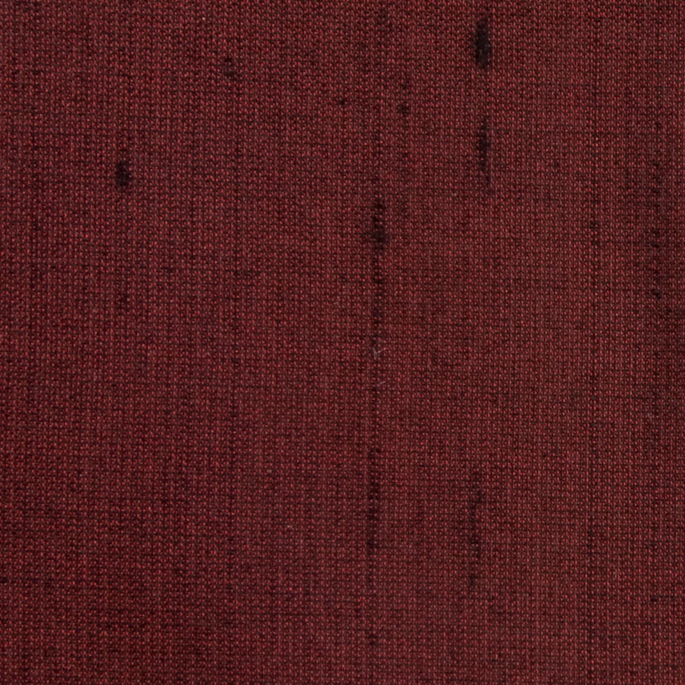 Silk Shantung - Iridescent Red and Black - Shantung Collection