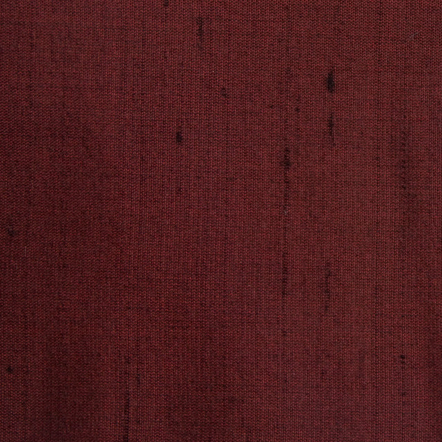Silk Shantung - Iridescent Red and Black - Shantung Collection