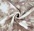 French Terry 1D1429 Taupe Polyester Rayon Spandex Fabric - Taupe, Solid, 58/60" Width