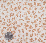 French Terry 1D1420 Beige Rose Polyester Rayon Spandex Fabric - Beige Rose, 58/60" Width