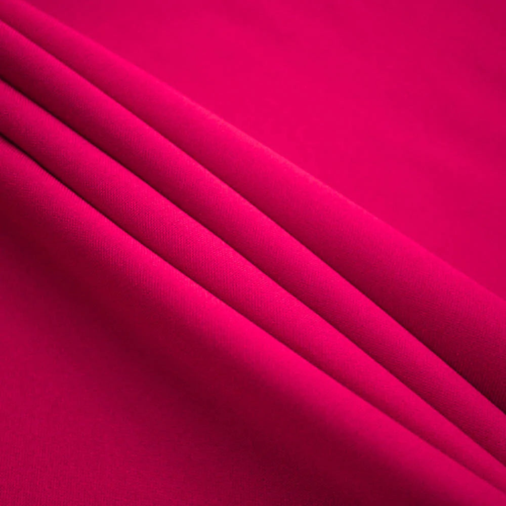 Fuchsia Polyester Poplin (120″) Fabric,
