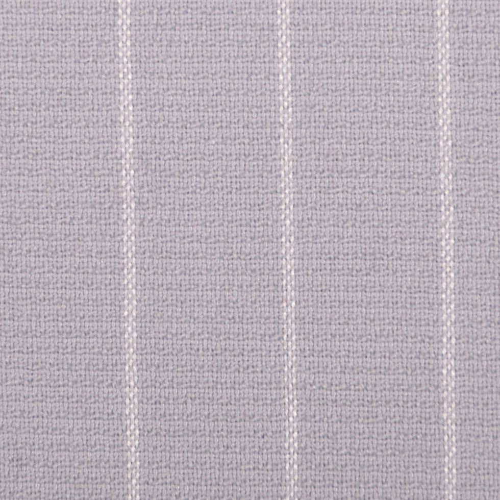 Famous Designer Italian Cool Gray Rayon-Wool Woven Pique