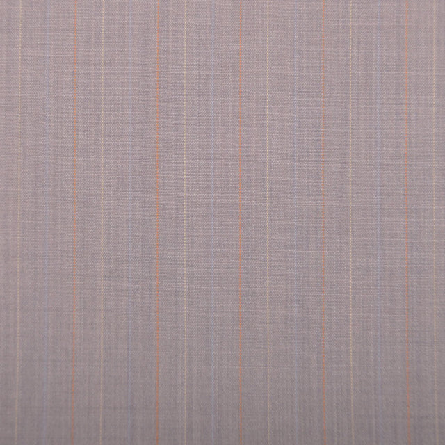 Light Gray/Sherbet/Baby Blue Striped Suiting